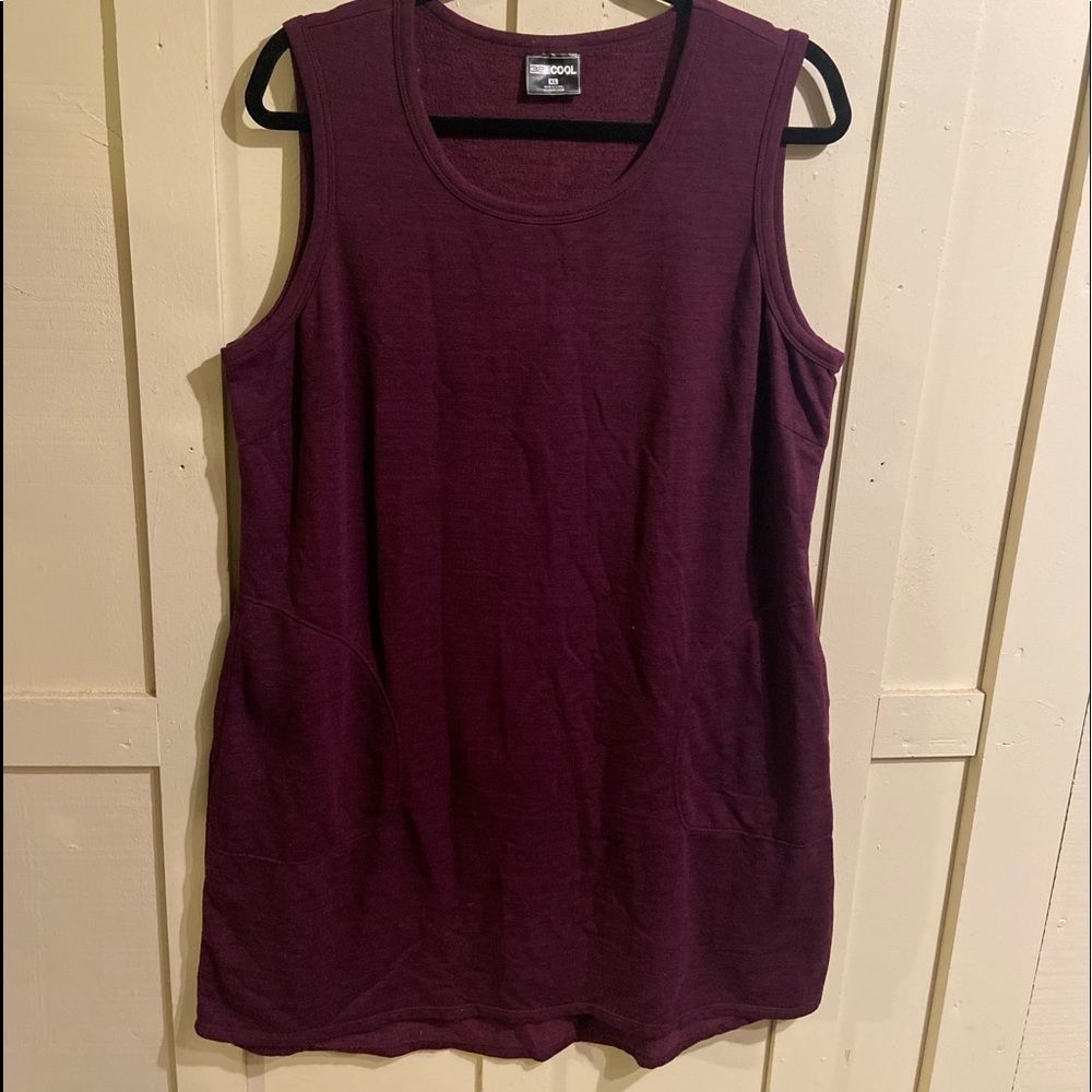 32 degrees ladies purple dress with pockets size xl